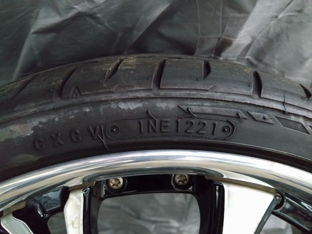 WORKシュヴァートSC6 19インチ7.5J +48 5穴 PCD114.3