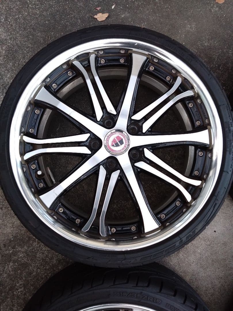 WORKシュヴァートSC6 19インチ7.5J +48 5穴 PCD114.3