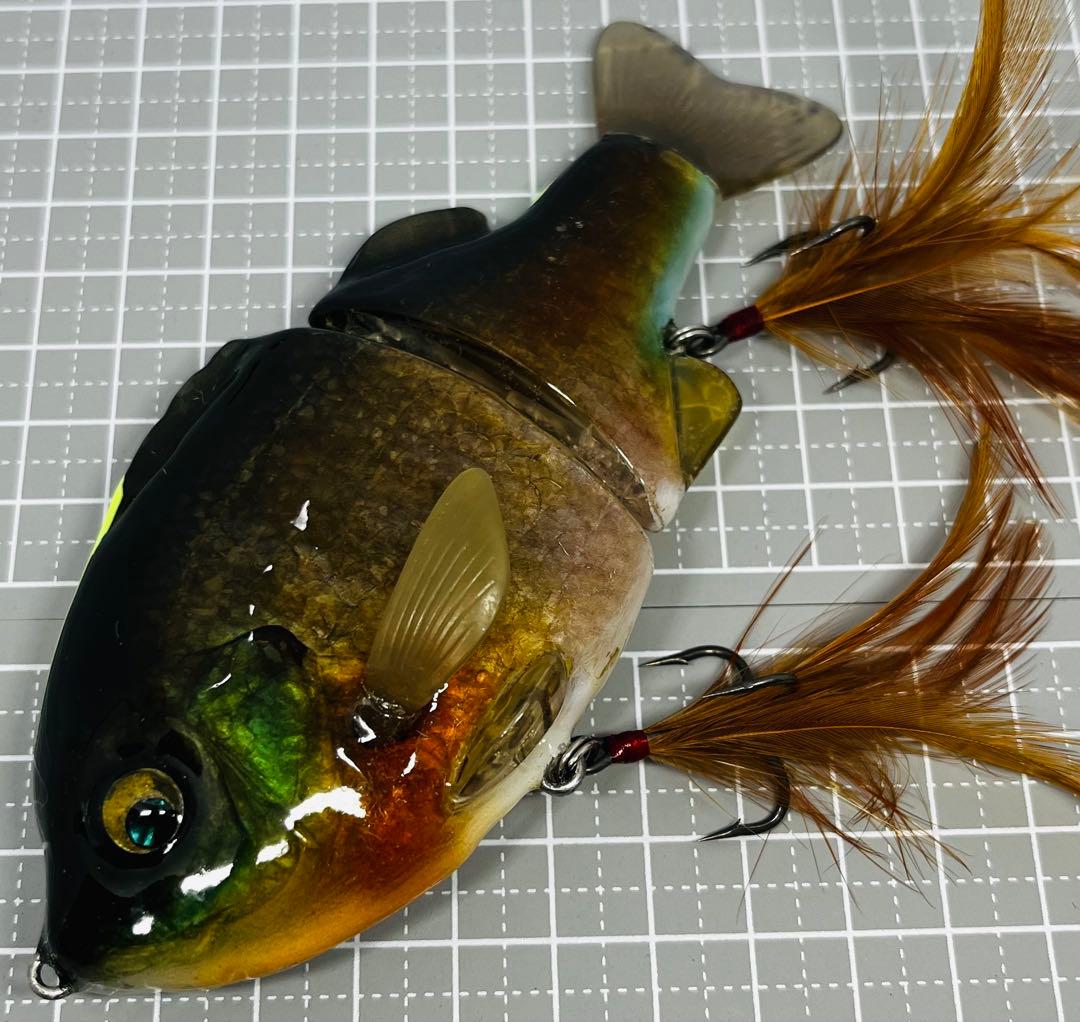 フレッシュベイトルアーズ　ブルーシュータージュニア　ブルーギル　魚皮