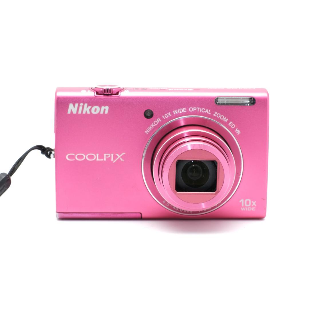 ❤️大人気　ニコン　Nikon COOLPIX S6200 ピンク　デジカメ