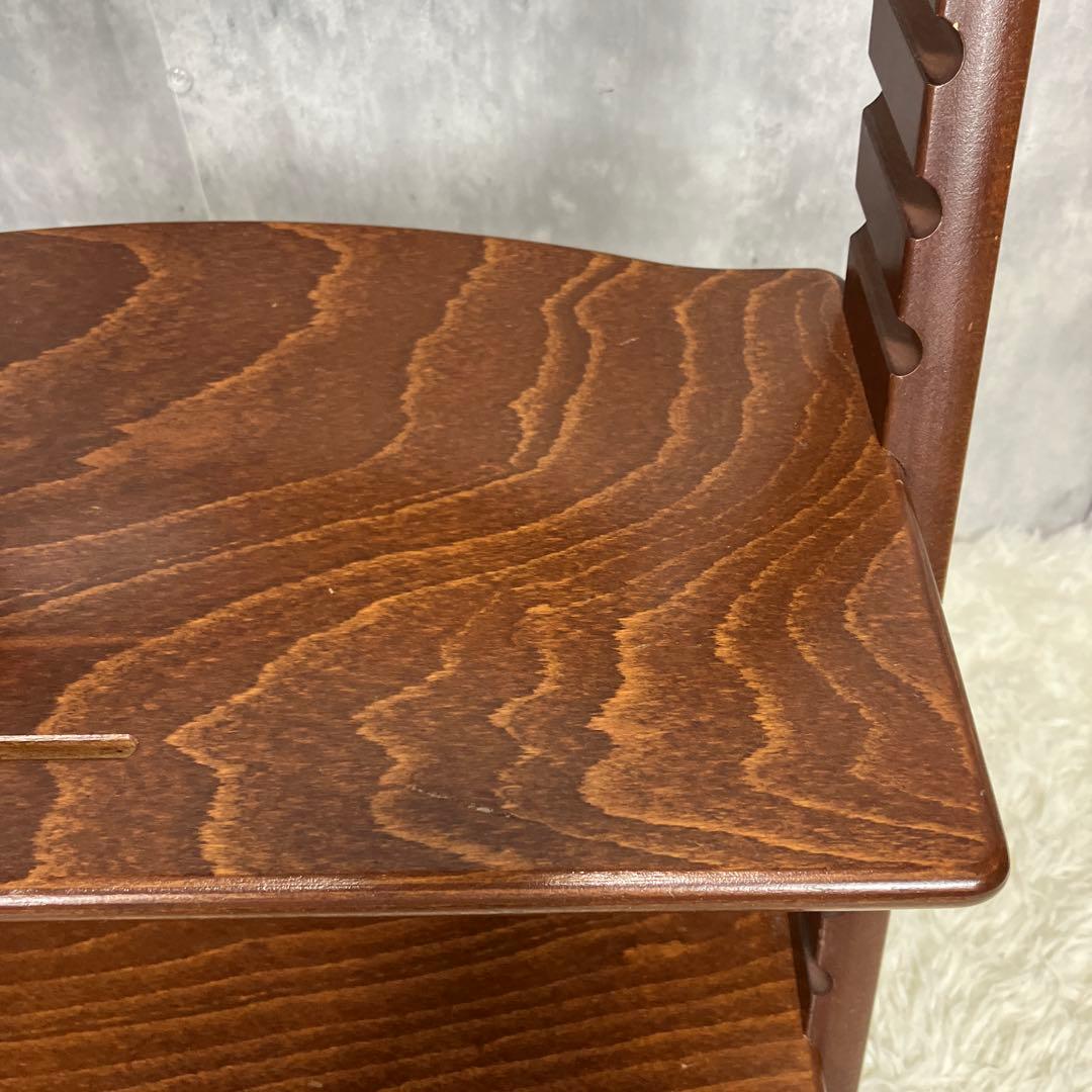 【美品】STOKKE ストッケ トリップトラップ シリアル4 ブラウン