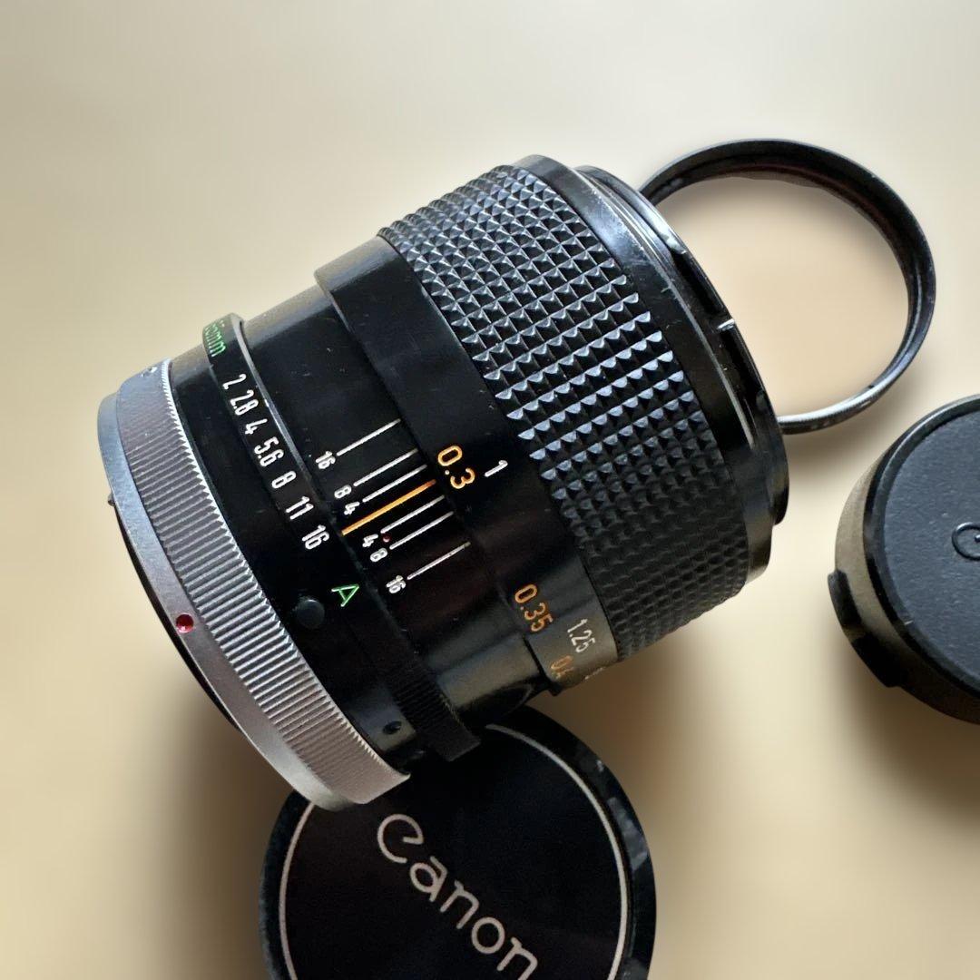 希少 CANON FD 35mm F2 S.S.C. FDマウント