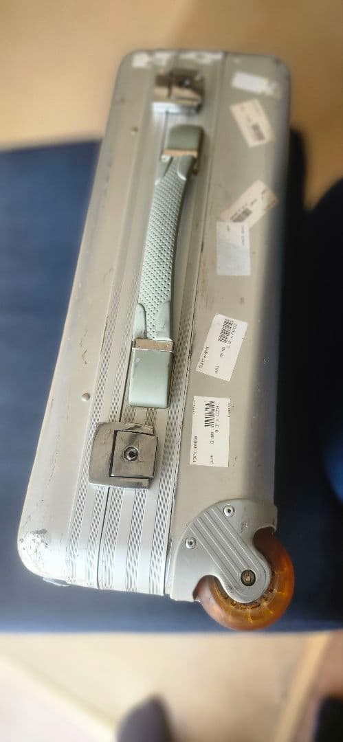 アンペルマン　アルミスーツケース　機内持ち込み