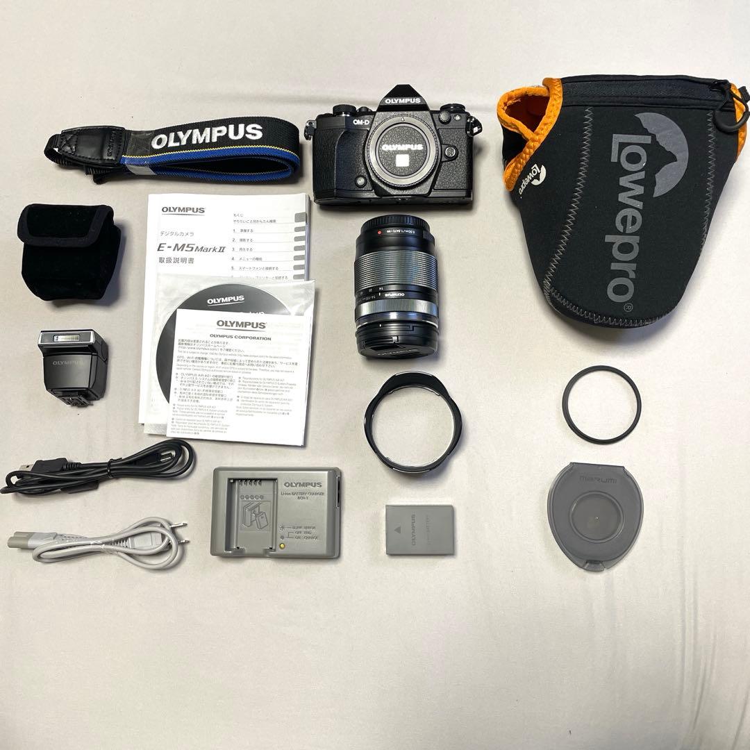 【美品】OLYMPUS OM-D E-M5 Mark II レンズキットセット