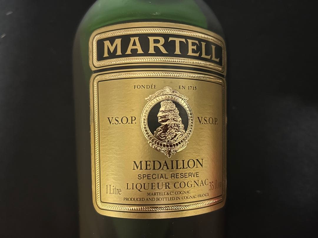 マーテル　古酒　MARTELL MEDAILLON V.S.O.P. 1L