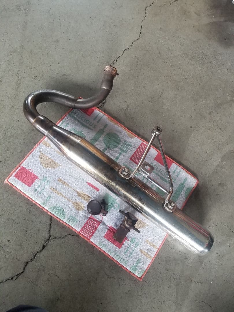 フュージョン　アメクラ　マフラー　シングル　アメリカンクラシック