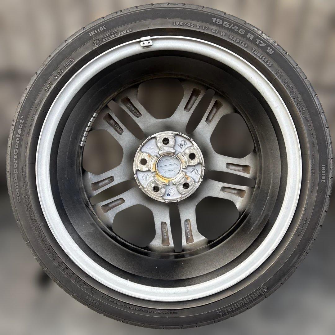 【極美品】スズキ スイフトスポーツ　zc33s 17インチ 4本