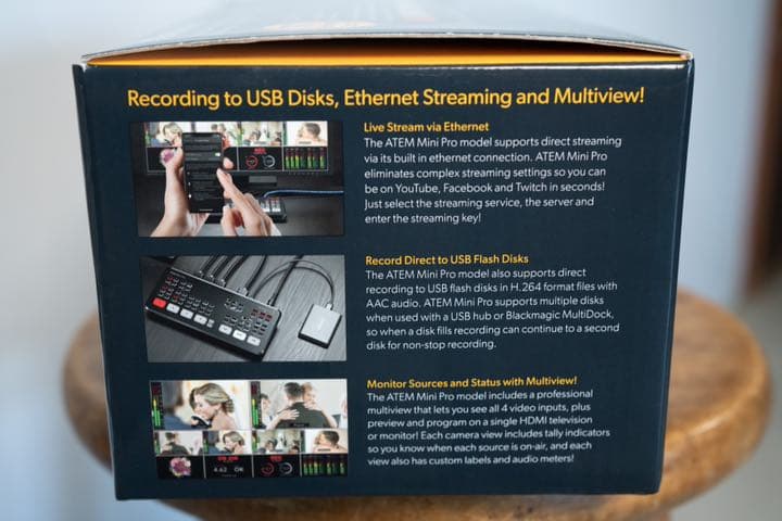 新品未使用　ATEM Mini Pro
