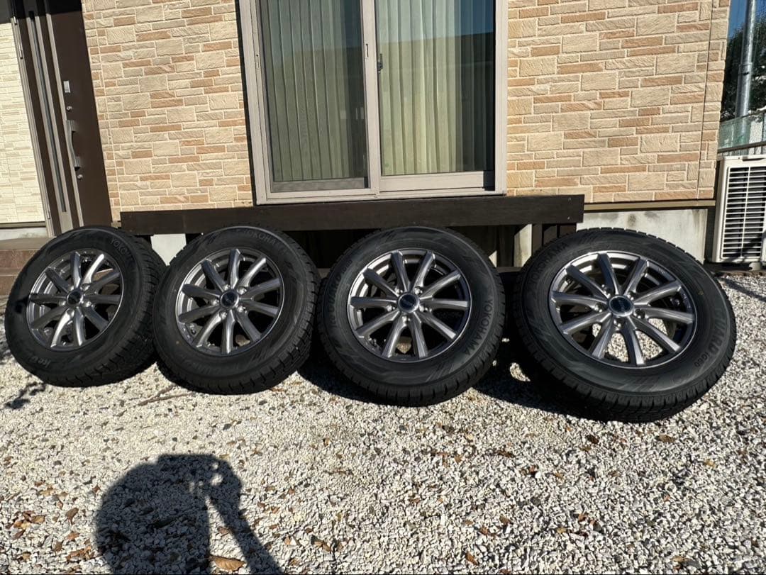 【1シーズンのみ】スタッドレスホイール付きヨコハマ アイスガード 15インチ