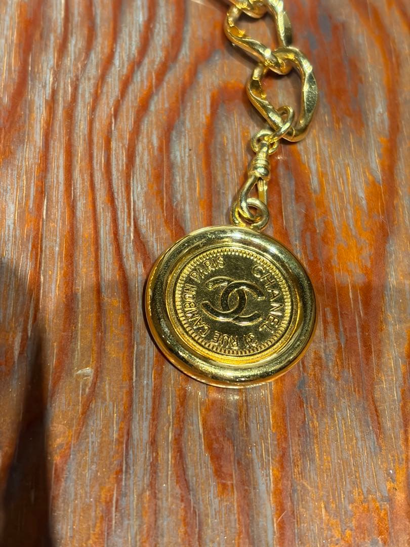 【美品】シャネルCHANEL【チェーンベルト】ココマーク メダル 31