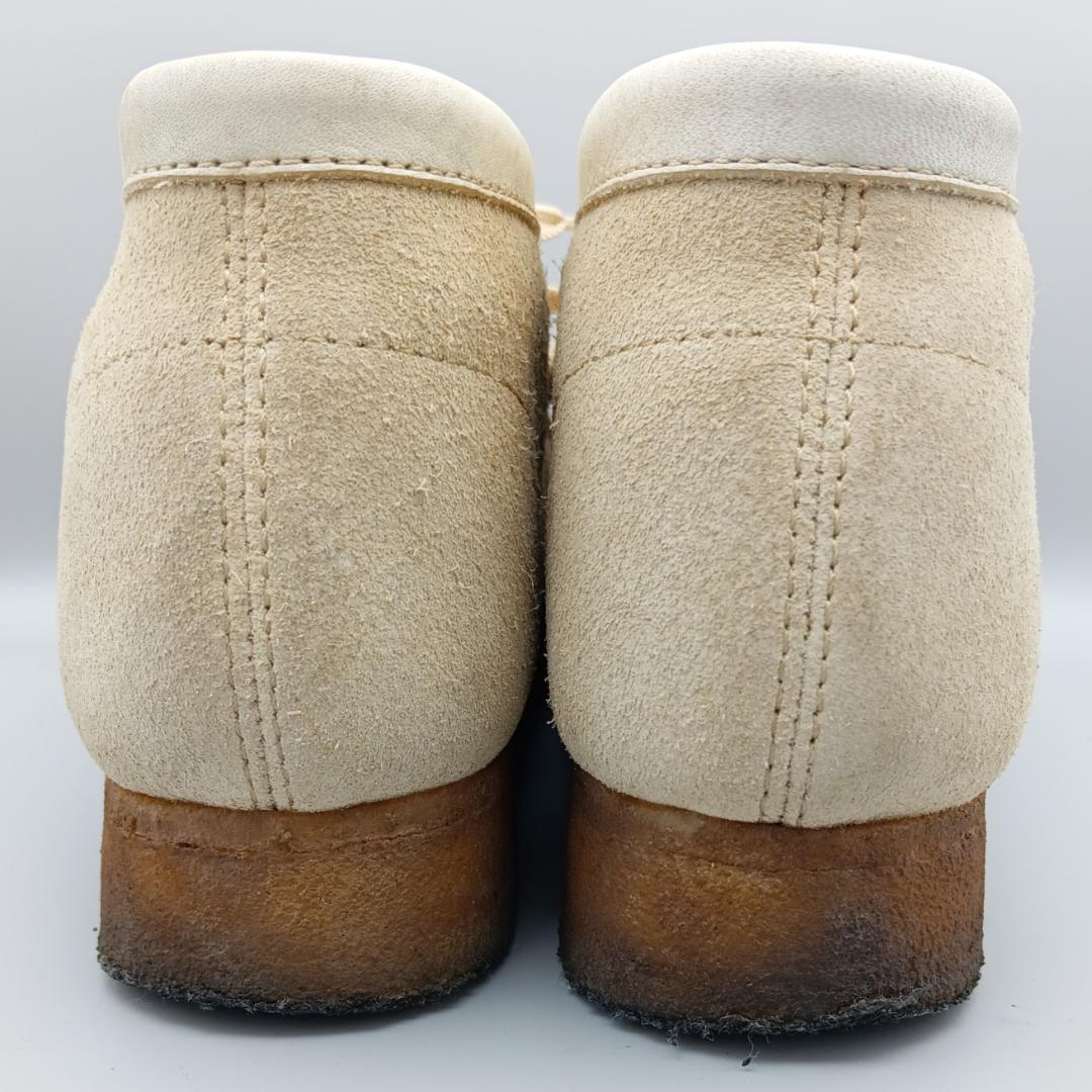 Clarks クラークス Wallabee ワラビー ブーツ ベージュ 25.0
