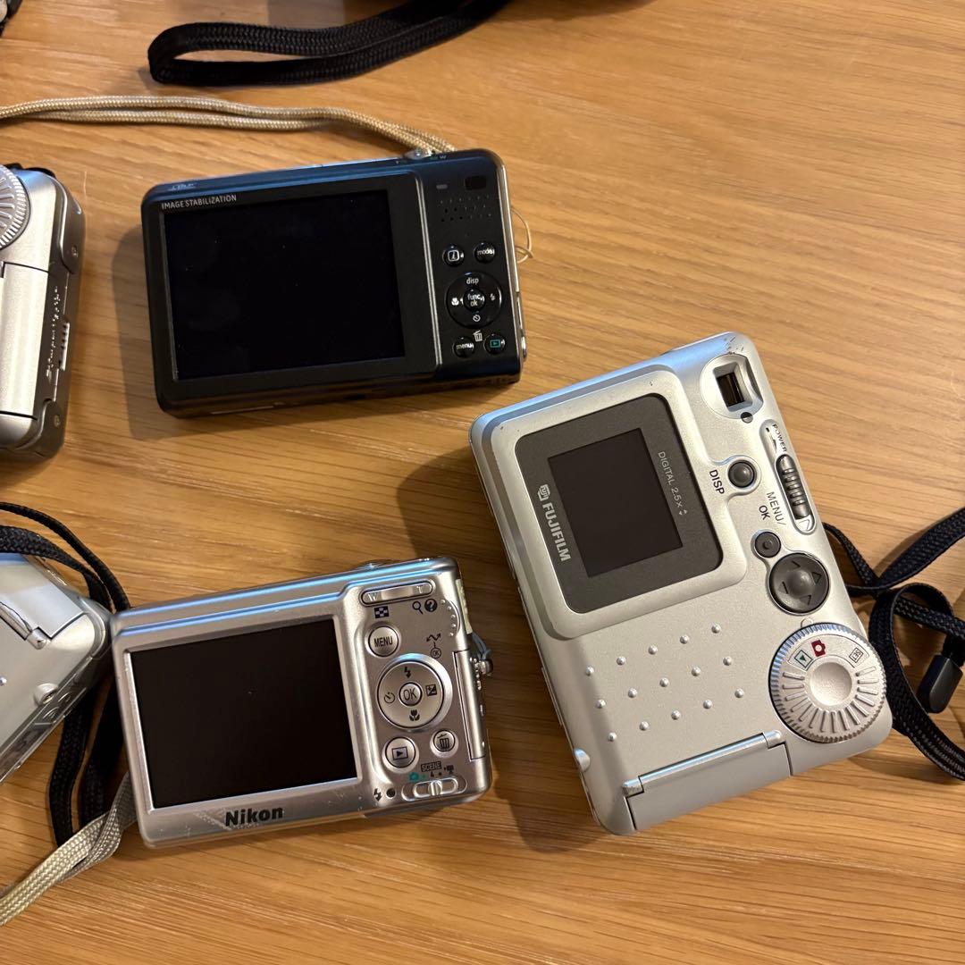 動作未確認　デジタルカメラ　7点