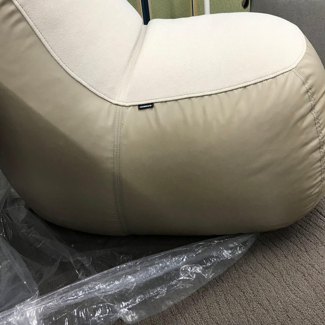 【展示品】オカムラ　マメット　ストロービーズクッション