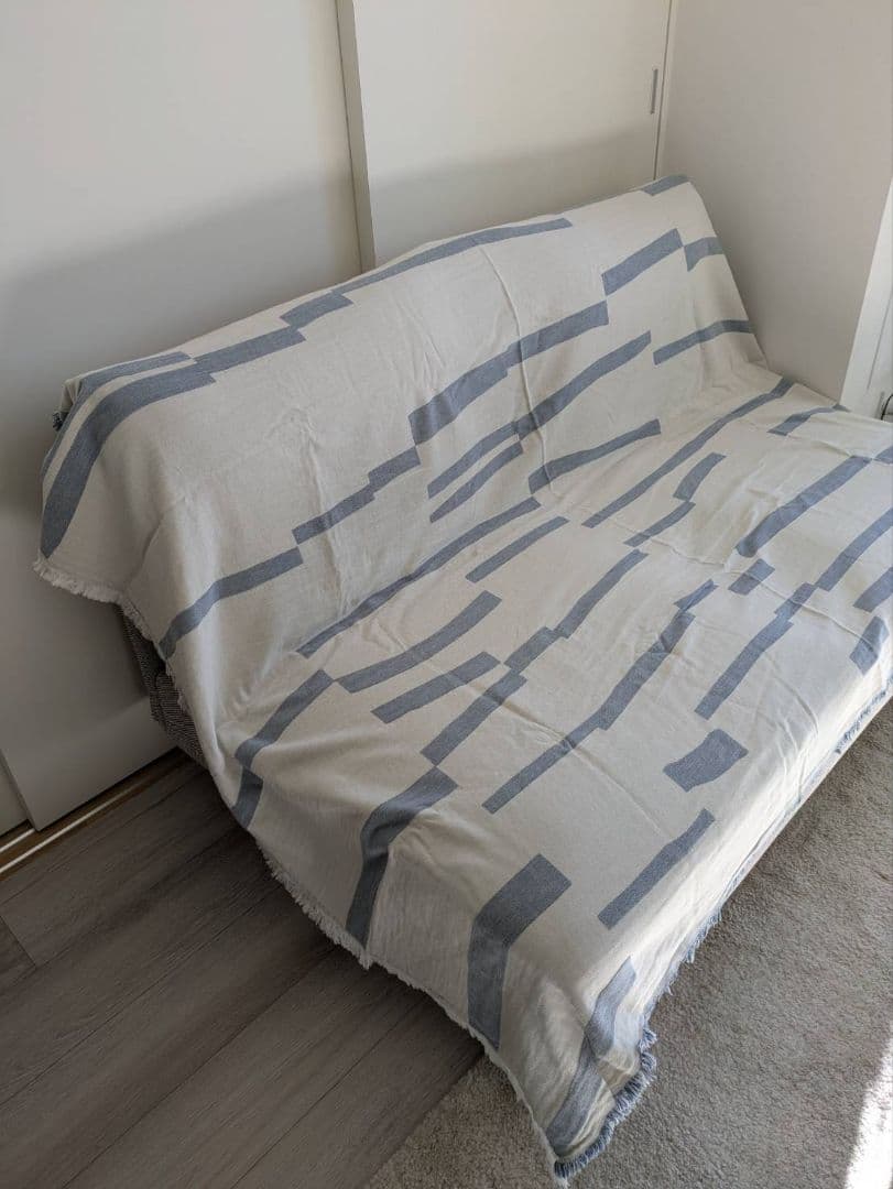 ELVANG ブランケット ソファカバー（Lyme Grass throw）