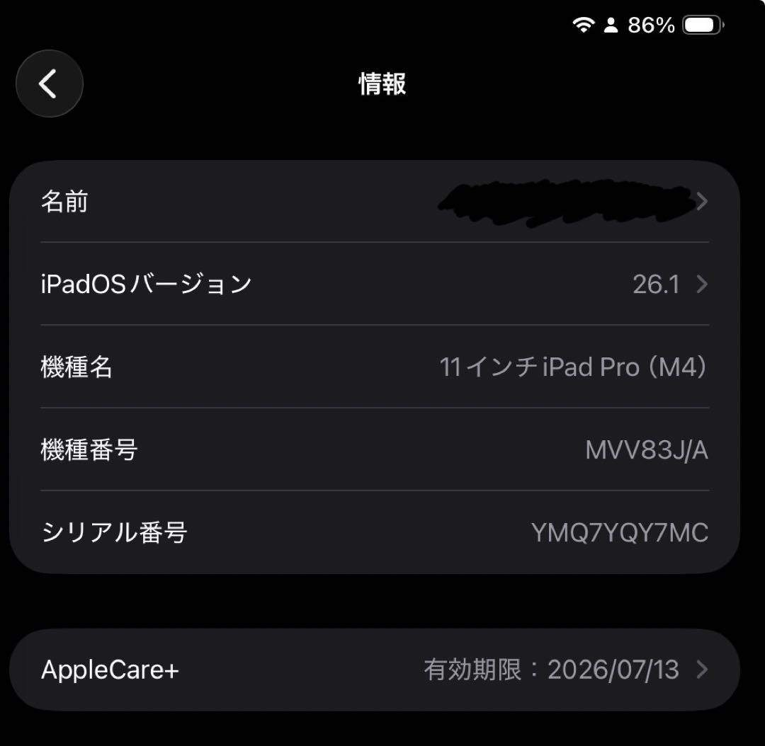 【美品】iPad Pro 11インチ　M4チップ　256GB 3点セット