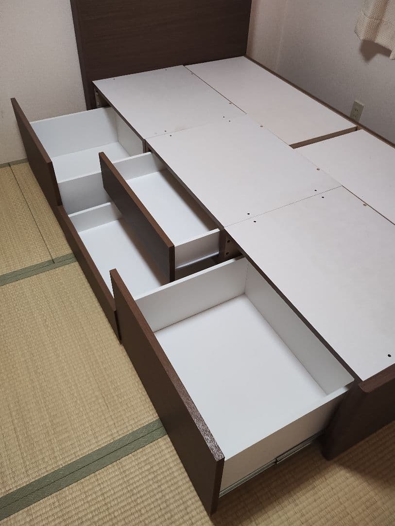 静岡県西部★指定地域内送料無料★お引取り値引き有★ニトリ/シングルチェストベッド