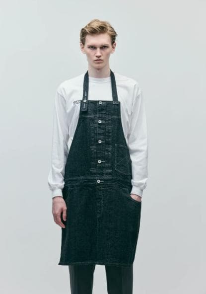 NEIGHBORHOOD DENIM APRON デニムエプロン BLACK