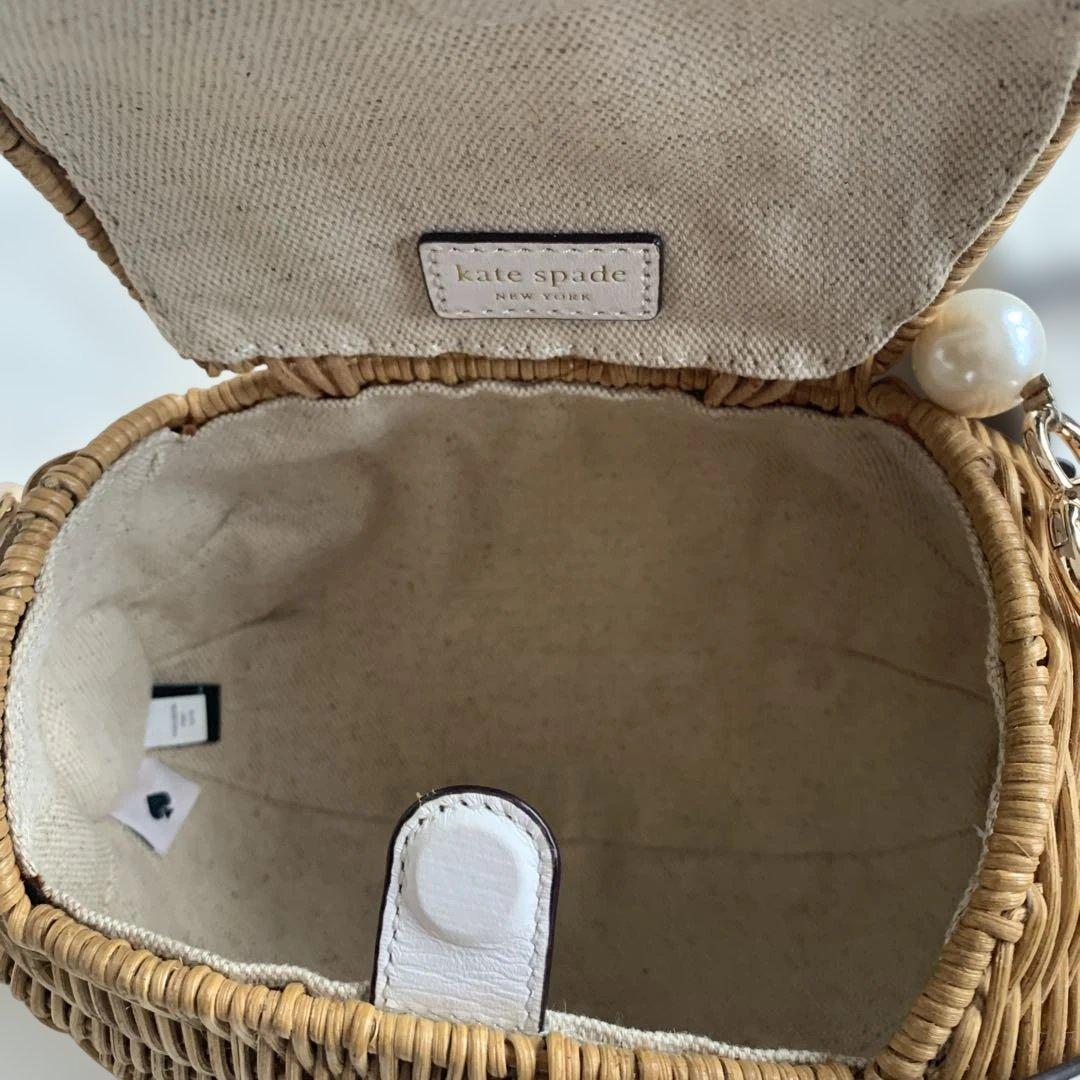 象の形 ラタン かごバッグ