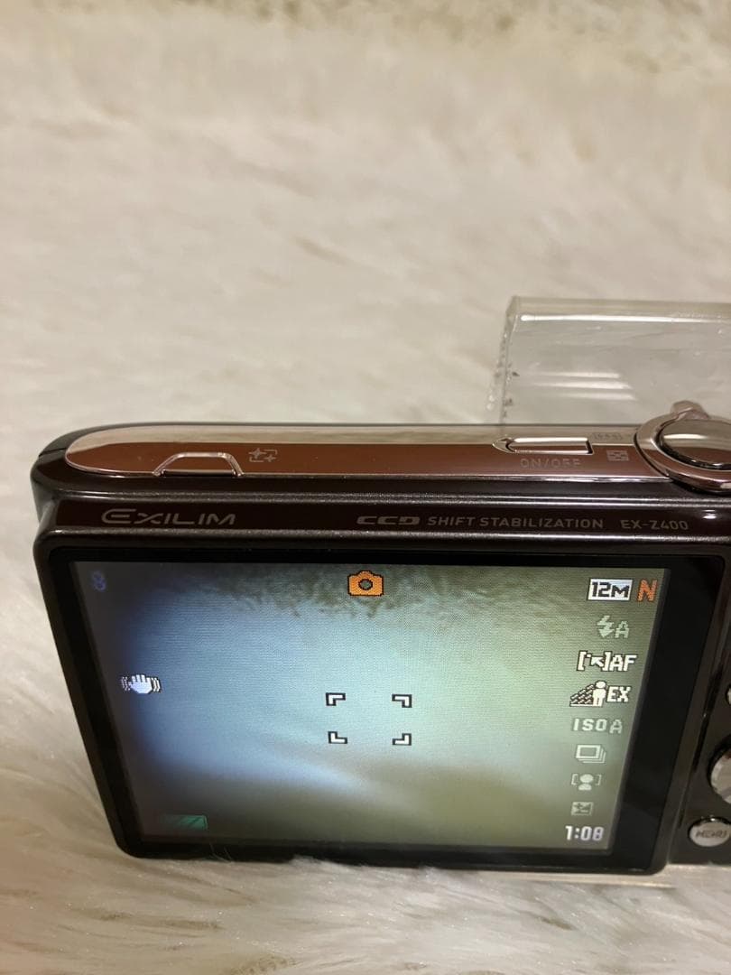 【動作確認済】CASIO EXILIM EX-Z400 デジタルカメラ ブラック