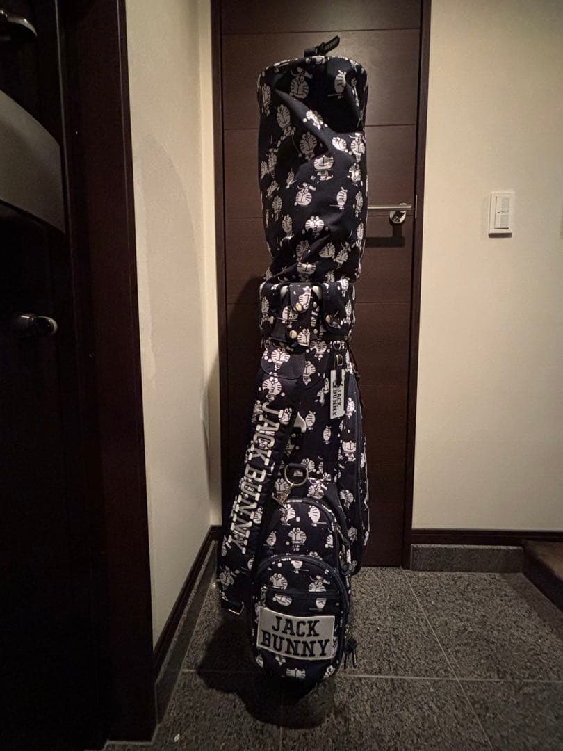 JACK BUNNY ゴルフバッグ キャディバッグ ネイビー