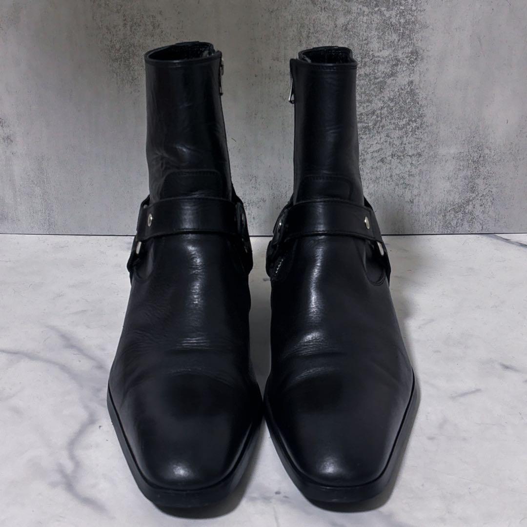 美品 Whoop-de-doo Y2K リングブーツ ヒールブーツ サイドジップ