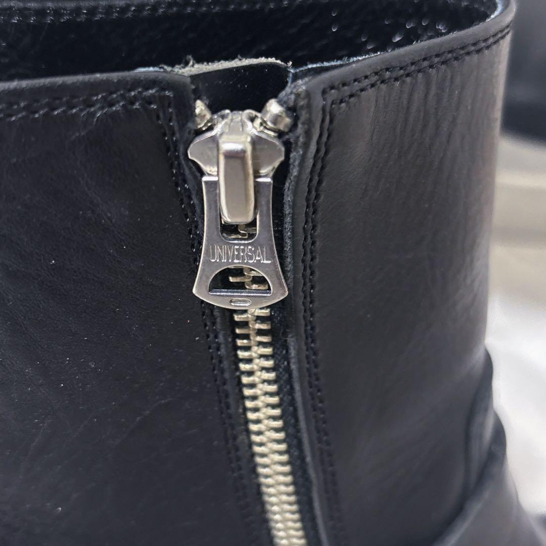 美品 Whoop-de-doo Y2K リングブーツ ヒールブーツ サイドジップ