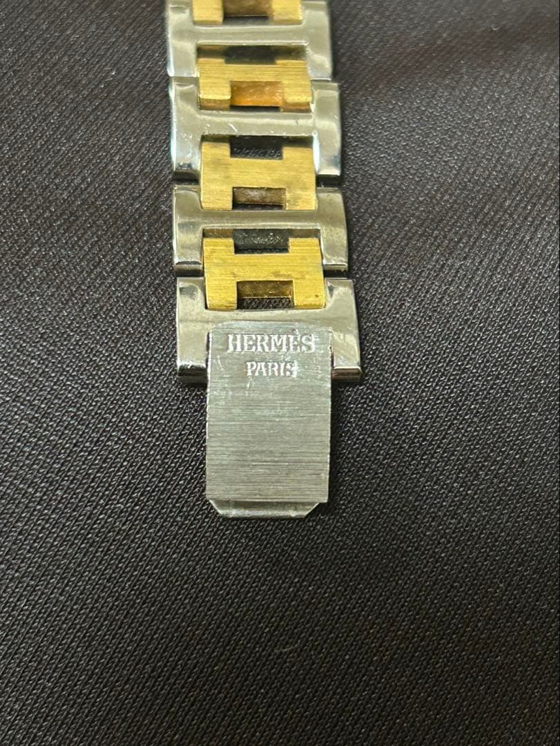 HERMES エルメス ラリー 腕時計 レディース 純正１コマ付き