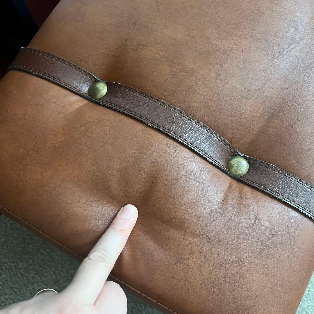 値下げ！アンティーク調スツール　宝箱型収納ボックス