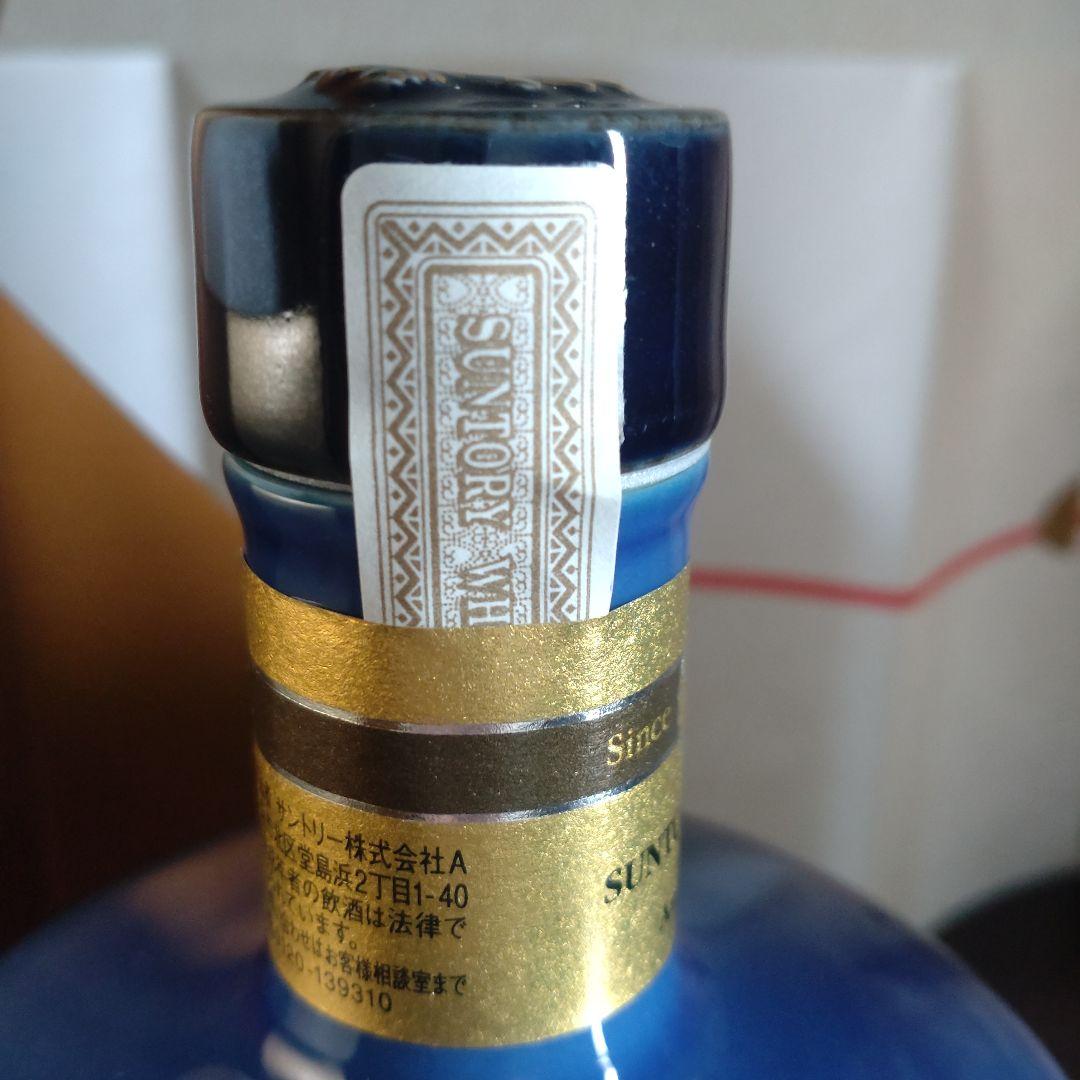 未開栓　サントリー　創業百周年記念ウイスキー　陶器ボトル　ジャパニーズウイスキー