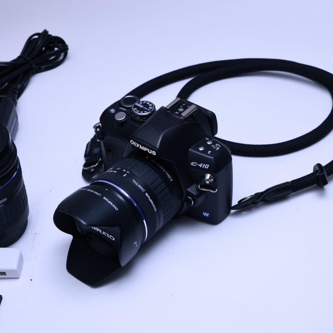 スマホ転送可 OLYMPUS e-410 一眼レフデジタルカメラ 標準望遠レンズ