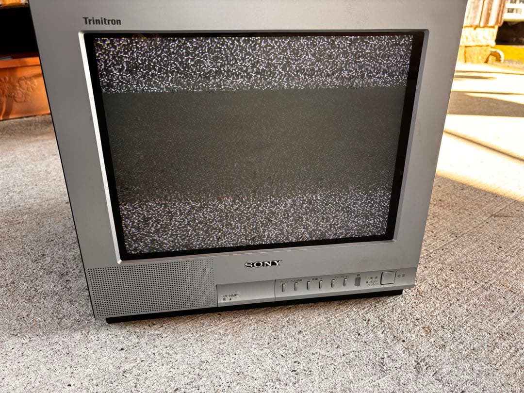 動作確認済　SONY ブラウン管 テレビ トリニトロン KV-14MF1
