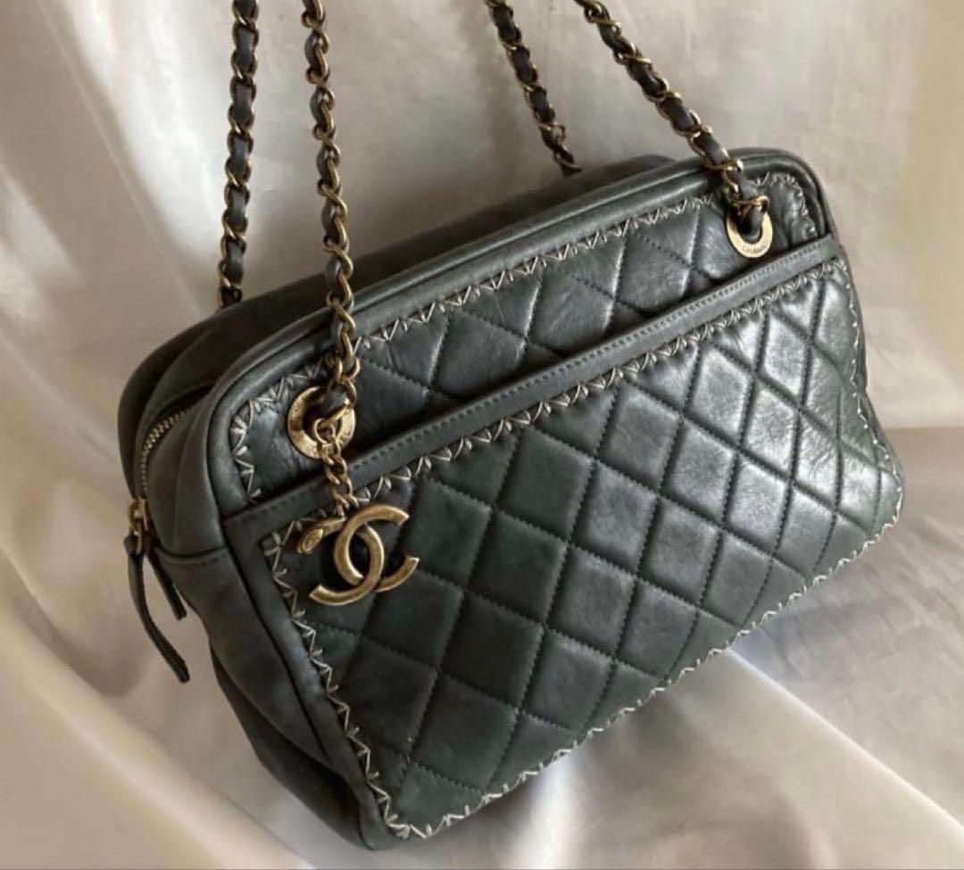 P*n様 極美品♡CHANEL マトラッセ　チェーンバッグ　ワイルドステッチ