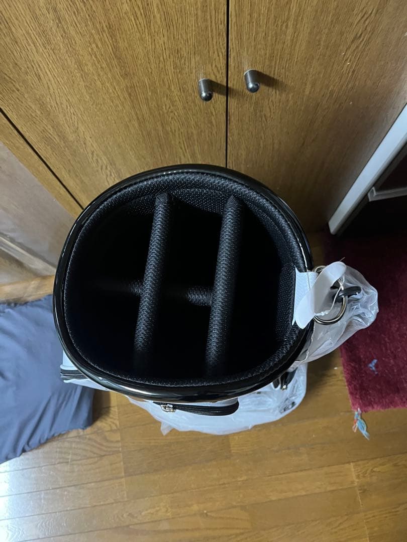 【新品】HONMA ゴルフバッグ ホワイト/ネイビー