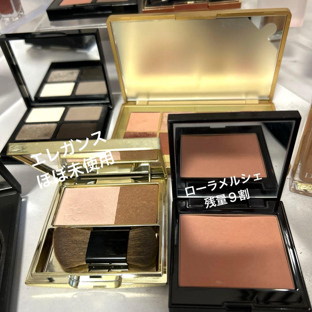 美品　コスメまとめ　デパコス　DIOR CHANEL 未使用品　残量多 化粧品