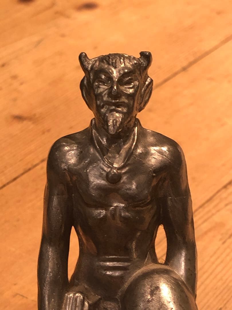 ビンテージ　デビル 悪魔　Devil インダストリアル　ミッドセンチュリー