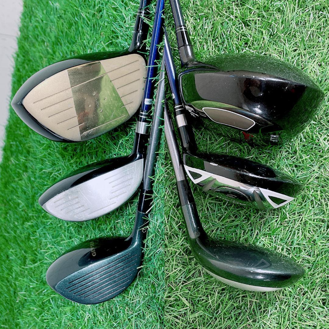 メンズゴルフ 初心者フルセット キャロウェイ入り13本 N2612