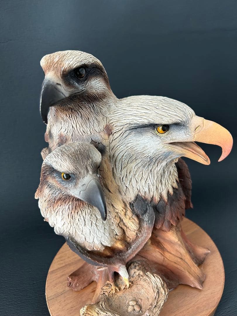 置物 Neil Rose BIRDS OF PREY Resin Sculpture