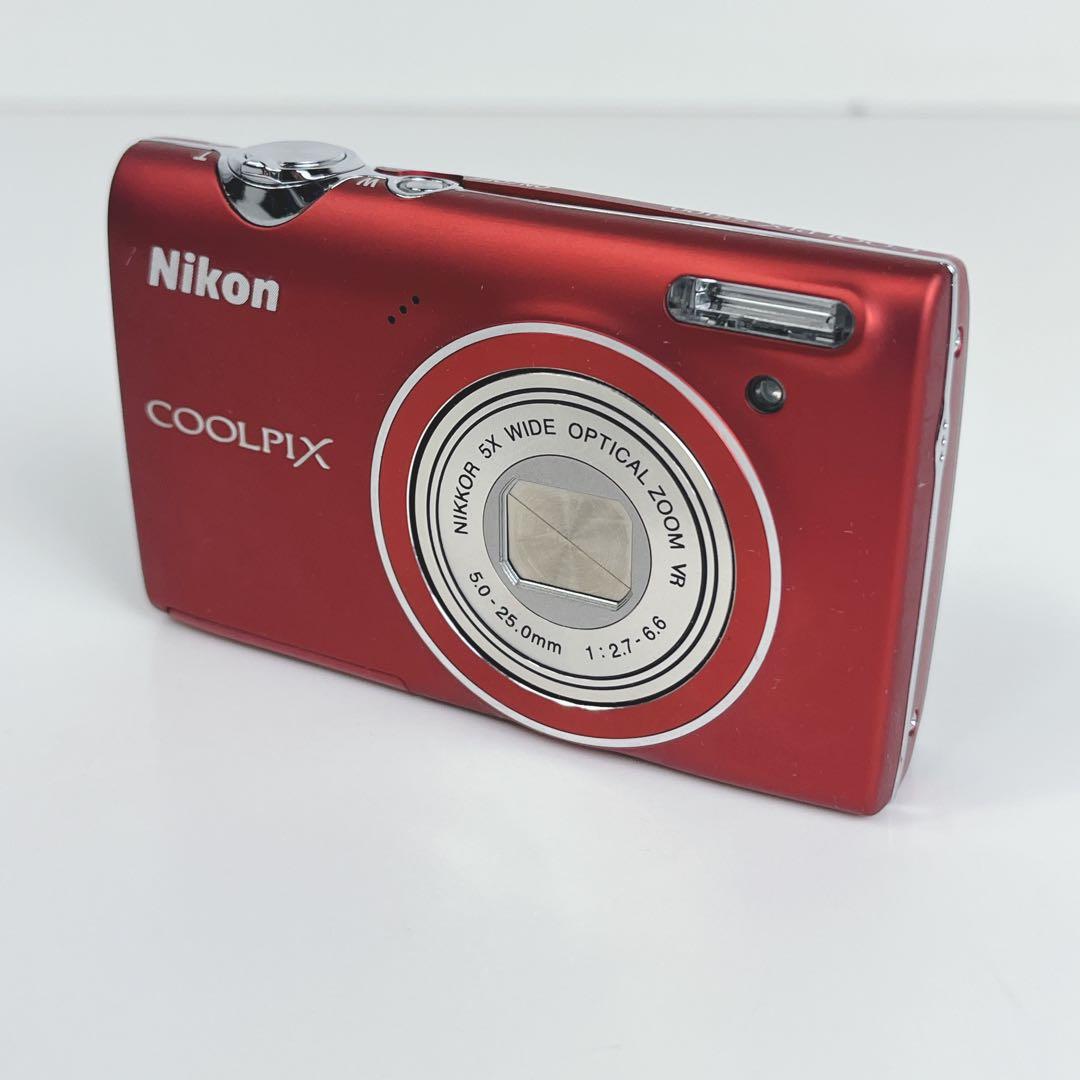 【美品】Nikon COOLPIX S5100 レッド