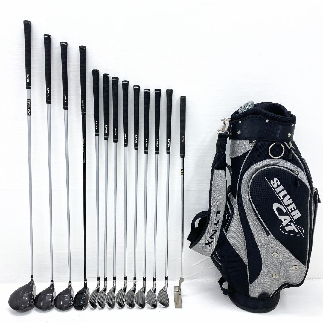 【初心者様推奨‼】 LYNX リンクス メンズ ゴルフクラブ 初心者セット R