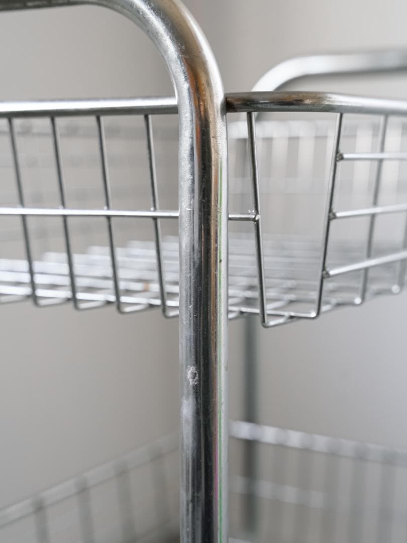 ヴィンテージ ワゴンラック/収納 ミニマル モダン ミッドセンチュリー