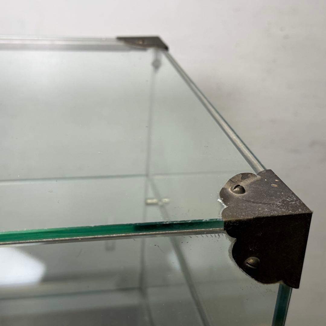 昭和レトロ ガラスケース 卓上 タケダ薬品 アンティーク ショーケース 陳列棚