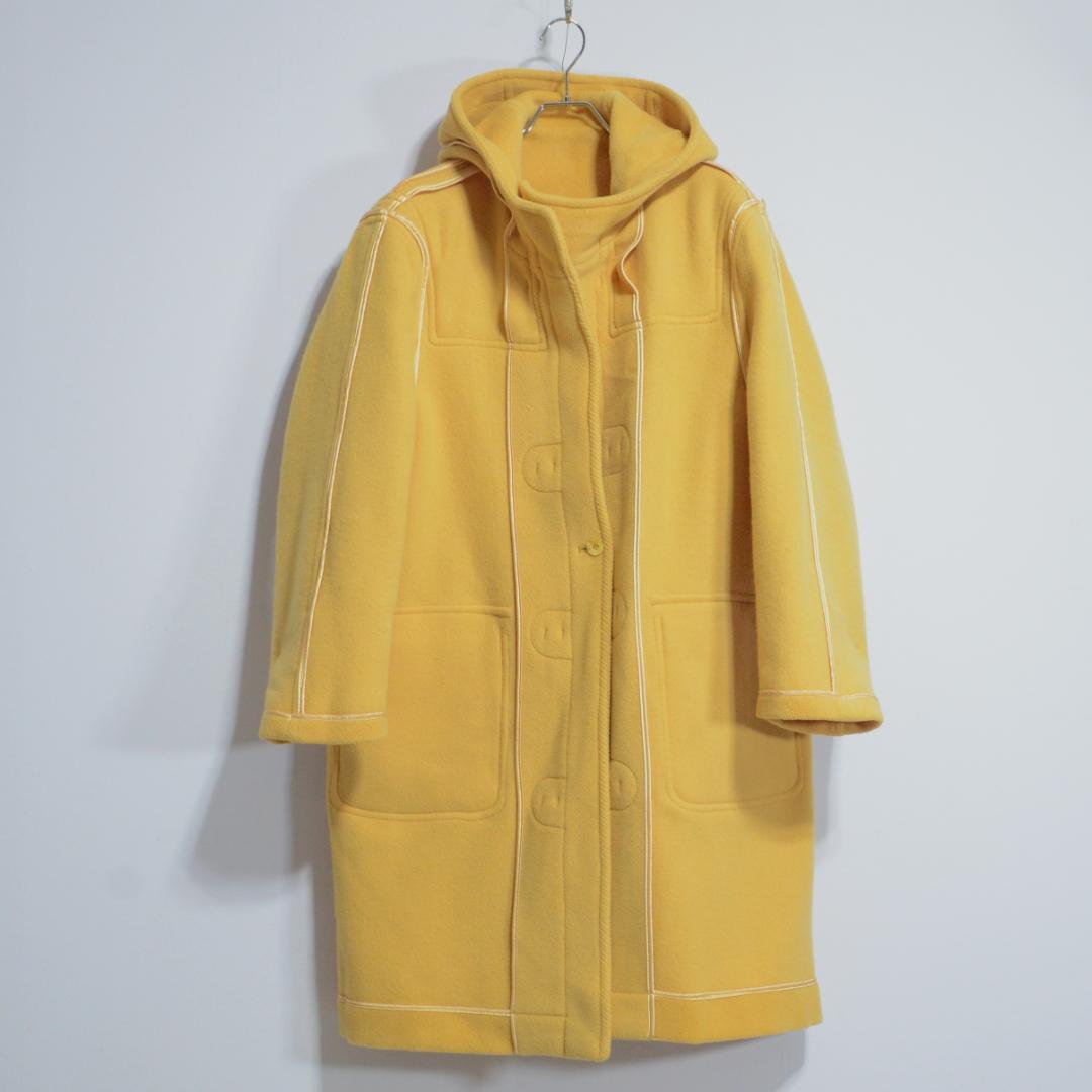 超極上品 レア色 ムーアブルック チベット社 ダッフルコート イエロー 36