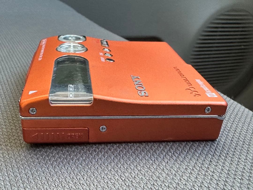 SONY ポータブルMDレコーダー MZ-N910 オレンジ