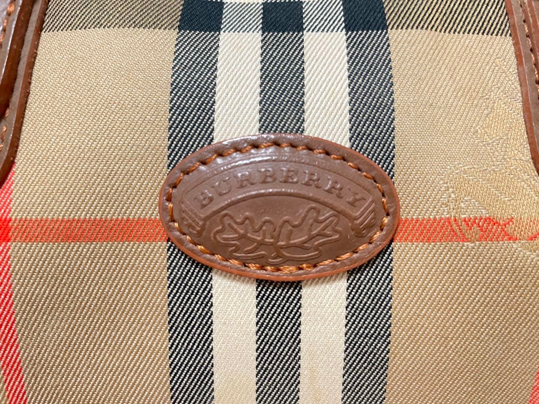 Burberry ノバチェックミニボストンバッグ