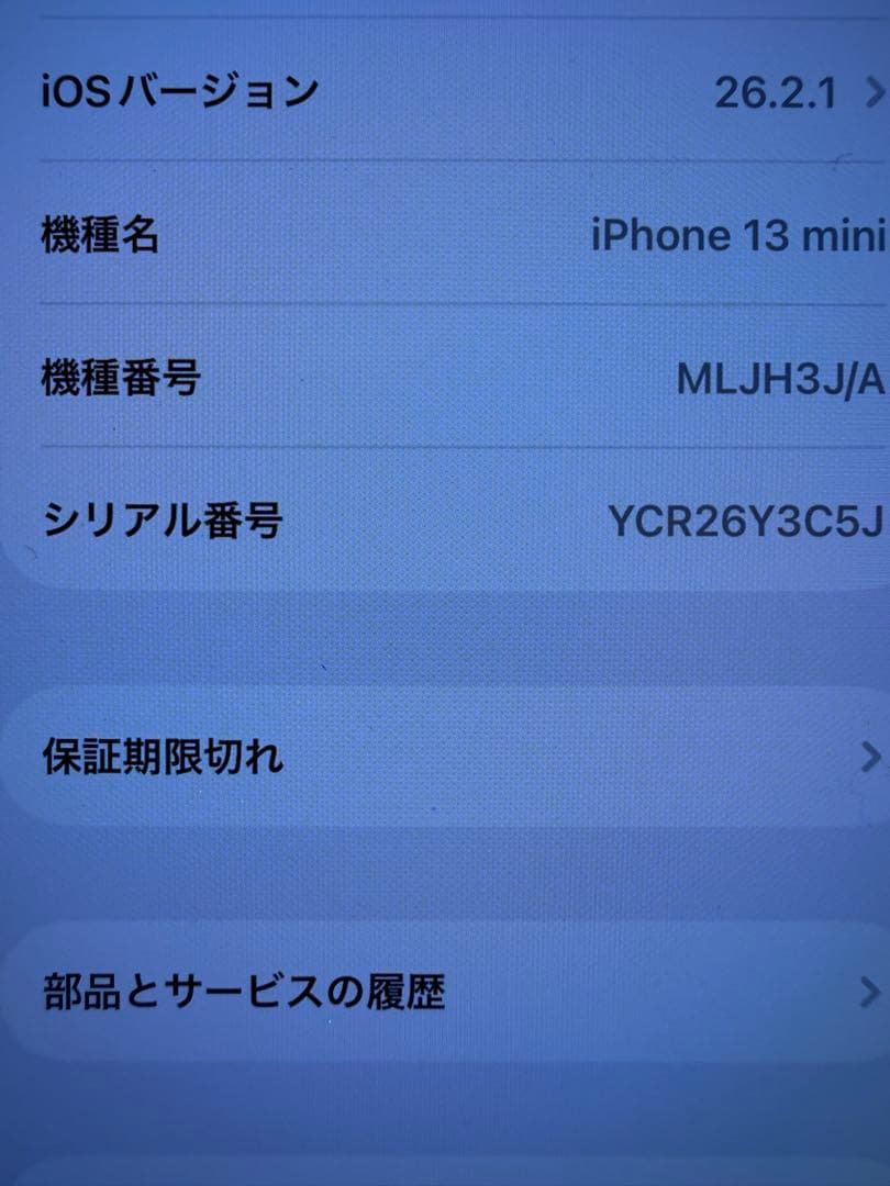 Apple iPhone 13 mini ブルー 128GB 本体