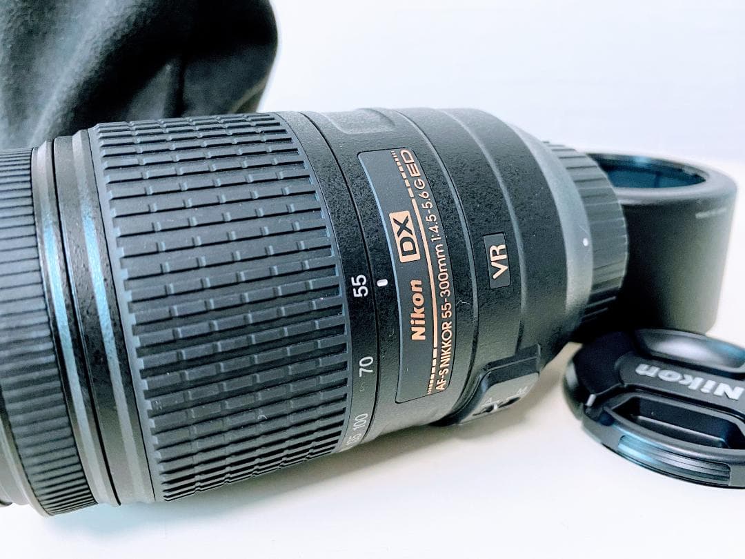 【美品・格安】ニコン  超望遠レンズ-Nikon AF-S 55-300mm