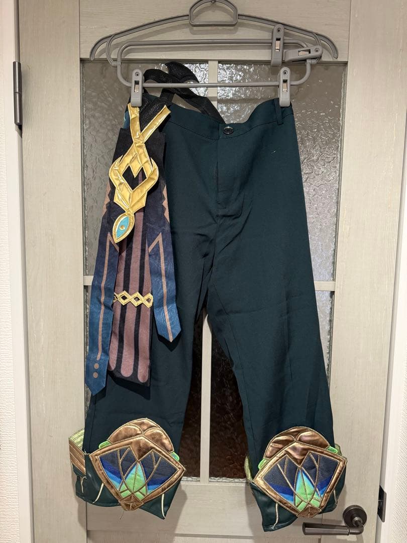 三分妄想製　原神　アルハイゼン　衣装　ウィッグ　靴　フルセット　Lサイズ