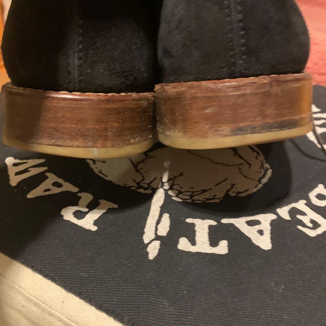 undercover初期　アーカイブ　黒 スエード チャッカブーツ