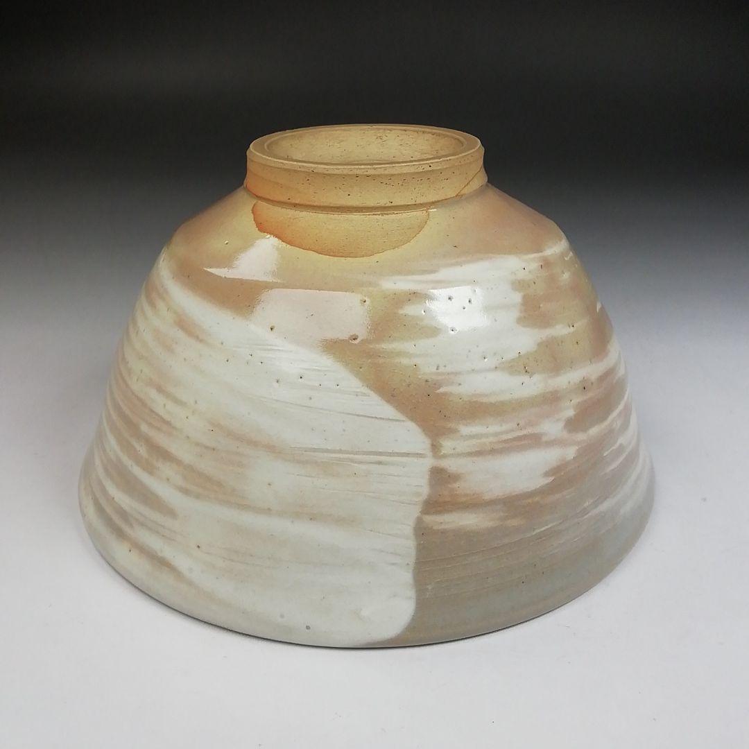 Ｗ１８６　茶碗　『燔師　萩茶碗』『七十四代　朝日豊斎 造』　共箱　抹茶碗　茶道具