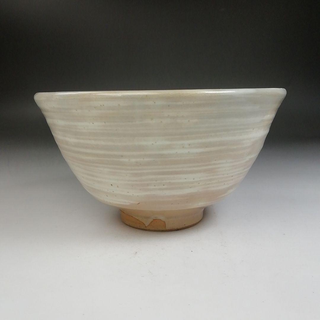 Ｗ１８６　茶碗　『燔師　萩茶碗』『七十四代　朝日豊斎 造』　共箱　抹茶碗　茶道具